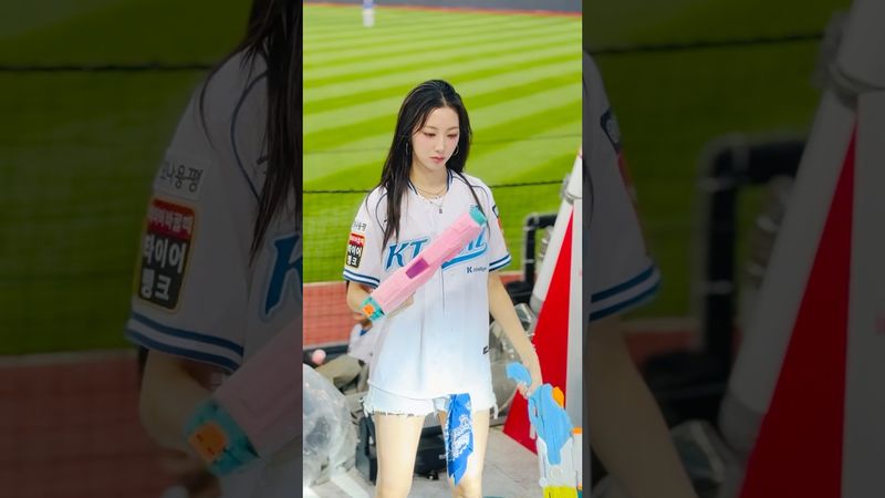 오늘부터 리이나님 팬 #하이키 #리이나#ktwiz #kt위즈