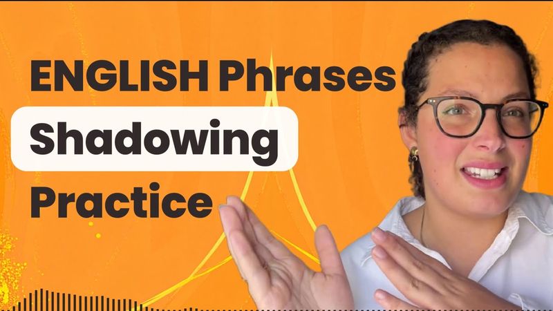 Improve Your English Speaking by Shadowing English Phrases | Repeat After Me Twice