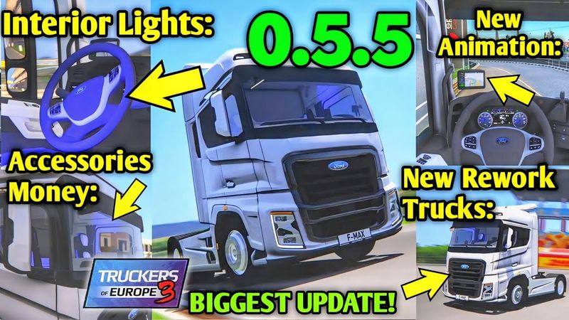 🚚0.50.5 Update Releasing Very soon on Android! - 10+ New Features In Truckers OF Europe 3 🏕 By Wanda