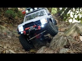 RC카 풀메탈 지프 체로키Xtra Speed SCX10 Jeep Cherokee Forest Trail