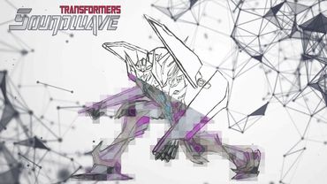 Рисуем трансформера Soundwave