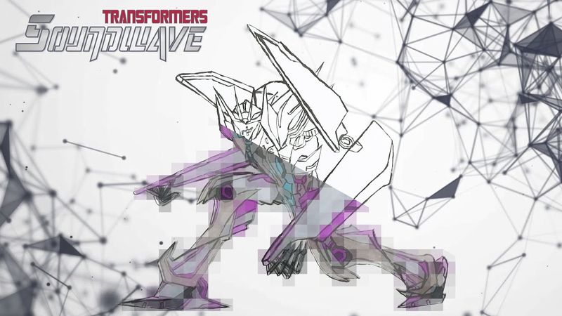 Рисуем трансформера Soundwave