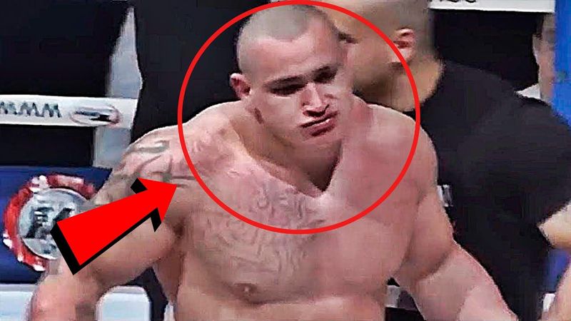 20-летний ученик Емельяненко "уронил" огромного качка весом 120 кг