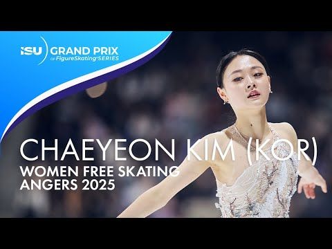 Chaeyeon KIM | Women Free Skating | Angers 2025 | #GPFigure