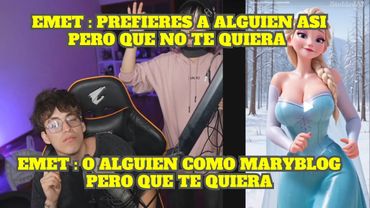 EMET LE HACE UNA PREGUNTA DE AMOR A GLOGLO