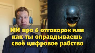 Искусственный Интеллект про то как мы оправдываем своё цифровое рабство!