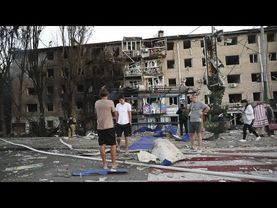 At least three people dead, dozens others injured in Ukraine as Russia launches massive attack