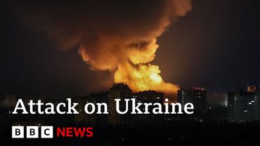 Kyiv hit by barrage of drone strikes as Putin rejects Trump's truce bid | BBC News