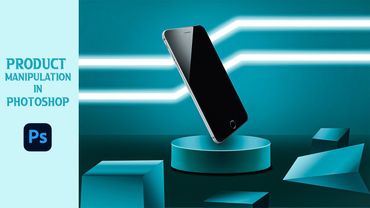 Product Manipulation in Photoshop | Mobile Advertising | Poster Design Tutorial