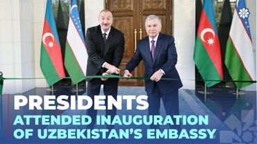 Presidents attended inauguration of Uzbekistan’s new embassy building in Azerbaijan