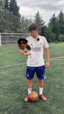 Наклбол туториал ⚽️🔥 #футбол #туториал #удар #наклбол #казыч #финты #...