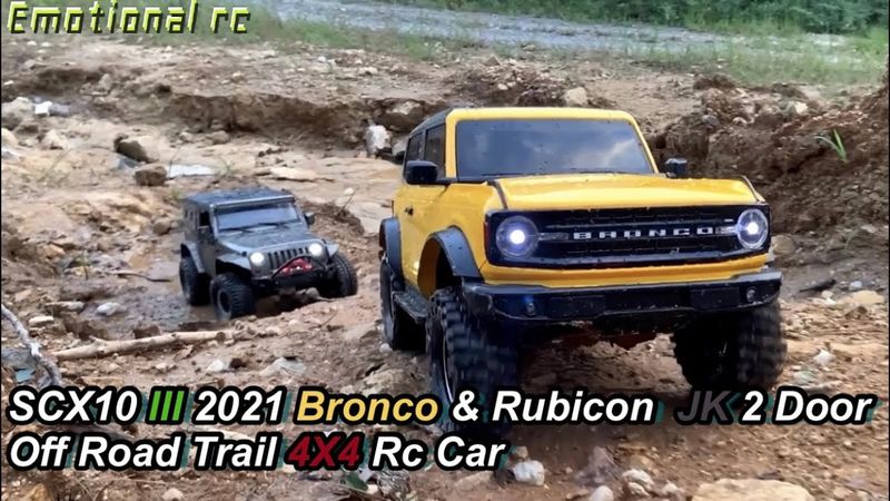 Axial SCX10 III 2021 Bronco & Jeep JK 2 Door(Hoon's RC) Off Road Trail 4X4 RC Car Director Hoon's RC
