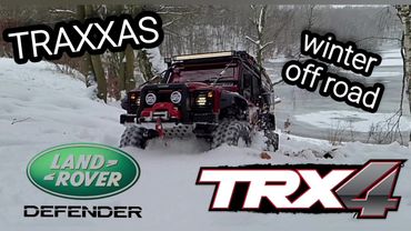 RC Traxxas TRX4 winter off-road