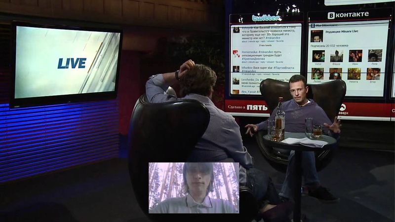 Василий Якеменко в гостях "Минаев LIVE"