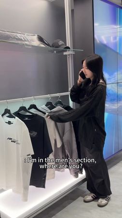 This is the men’s section…🔥🎮