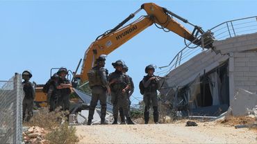 Israeli forces demolish Palestinian-owned house in West Bank | AFP