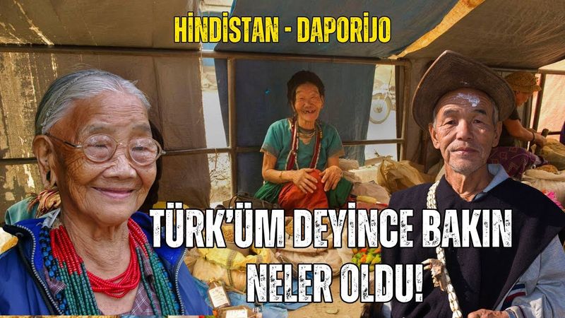 Kuzeydoğu Hindistan'da Türk Olmak Zor! 🇹🇷 | Tagin Kabilesi ve Pazar Gezisi