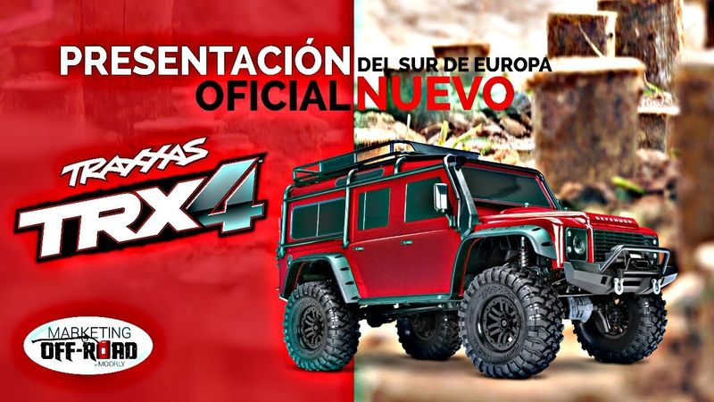 PRESENTACION OFICIAL TRAXXAS TRX4 - Land Rover Party 2017