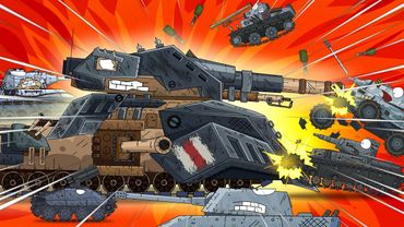 Monster Ratte destroys the enemy - Cartoons about tanks