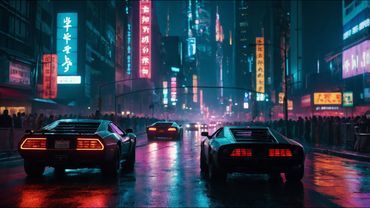 Retro 80s City Night Drives · 1 Hour Ultimate Synthwave Mix [ CBT Originals ░ No Copyright ]