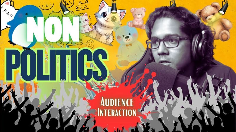 Non - Politics Audience Interaction: Music, Fitness, Film | College Street Kolkata | India - Bharat
