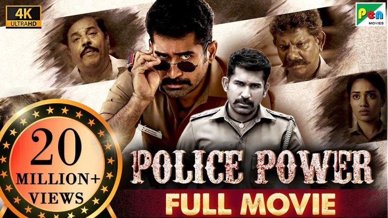 Police Power (Thimiru Pudichavan) 4K | New Hindi Dubbed Movie | Vijay Antony, Nivetha Pethuraj