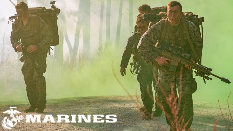 U.S. Marine Corps: Corso per Cecchini Esploratori a Camp Lejeune, Carolina del Nord.