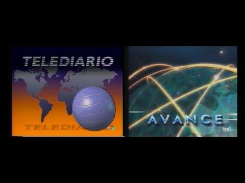 TVE 1 - Comparación cabeceras Avance Informativo (17-3-1996 / 20-6-1996)