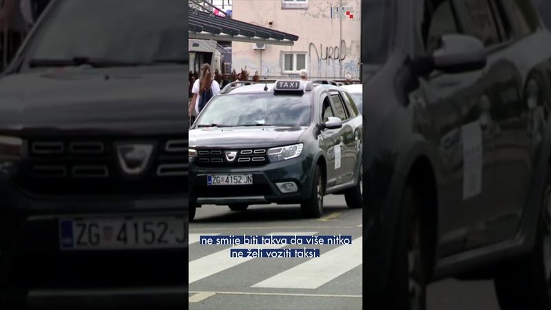 Država je odlučila stati na kraj nerealno skupim uslugama taksista. 🚕#HRTDnevnik #taksi
