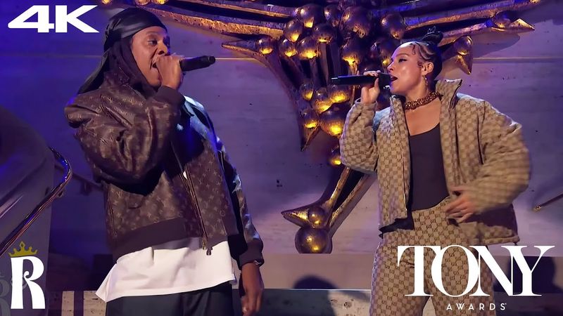 Alicia Keys & Jay-Z | Empire State Of Mind | Full Performance | Tony Awards 2024 | REMASTERED 4K