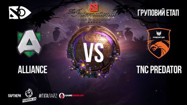 [UA] Alliance vs TNC | Груповий етап «The International 2019» | День 2