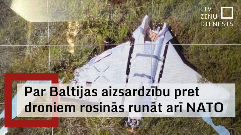 Latvijai, Lietuvai un Polijai jāvēršas NATO pēc papildu palīdzības pret Krievijas droniem