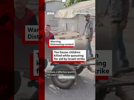 Israel said it targeted a "Hamas terrorist" and that the incident was under review. #Israel #BBCNews