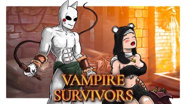 А КНУТ НЕПЛОХ! ОСОБЕННО КОГДА ЕСТЬ ТАКАЯ МОНАШКА... - Vampire Survivors (РОГАЛИК)