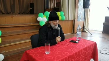 Беседа епископа Питирима (Творогова) со студентами Ряжского колледжа