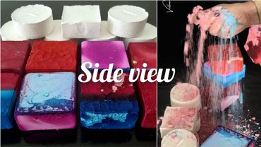 Dyed & reformed gym chalk SV 💕💙❤ Crunchy ⚡