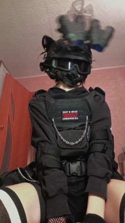 ЧТО Я СОТВОРИЛА😨😨😨 #косплей #милитари #кринж #cosplay #спецназ 