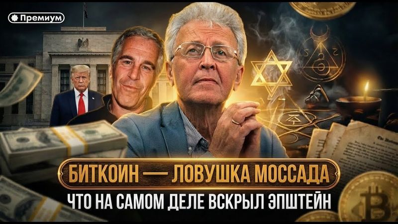 БИТКОИН — ЛОВУШКА МОССАДА. Что на самом деле вскрыл Эпштейн | Валентин Катасонов