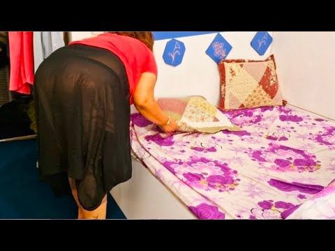 House cleaning: Very satisfying, washing the carpets in the house and cleaning the kitchen