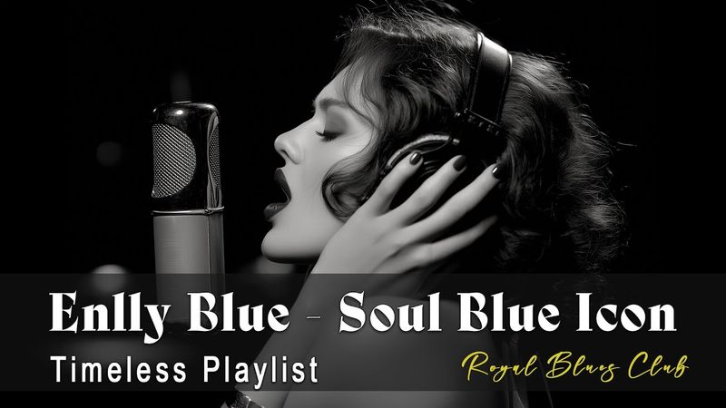 Enlly Blue - Soul Blue Icon (1950 Style) | Blues Songs of all Time | Timeless Playlist