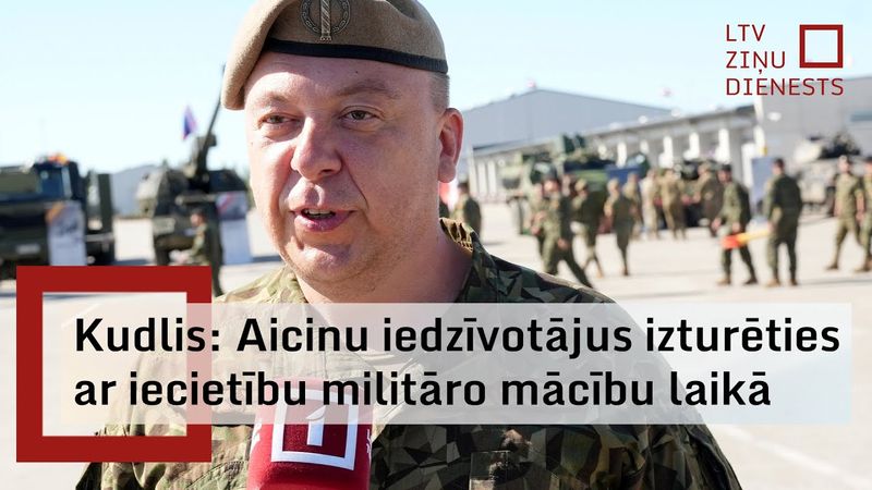 Vidzemē norisinās militārās mācības “Kristāla bulta 2025”
