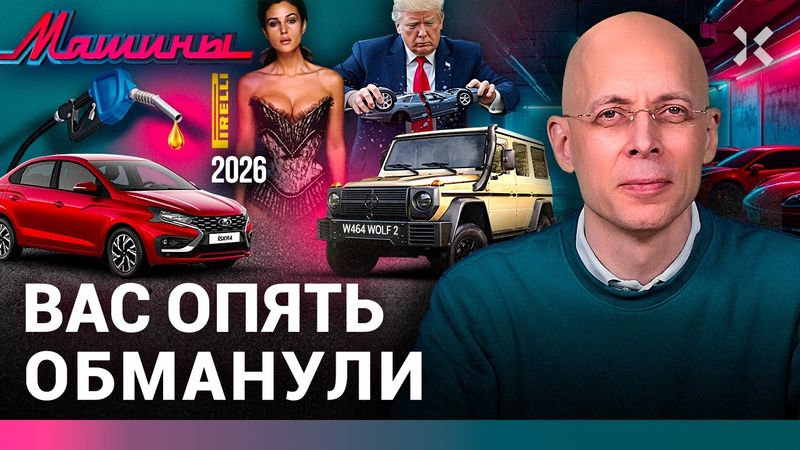 АСЛАНЯН: C Lada не заладилось. Дефицит бензина. Календарь Pirelli 2026 / МАШИНЫ