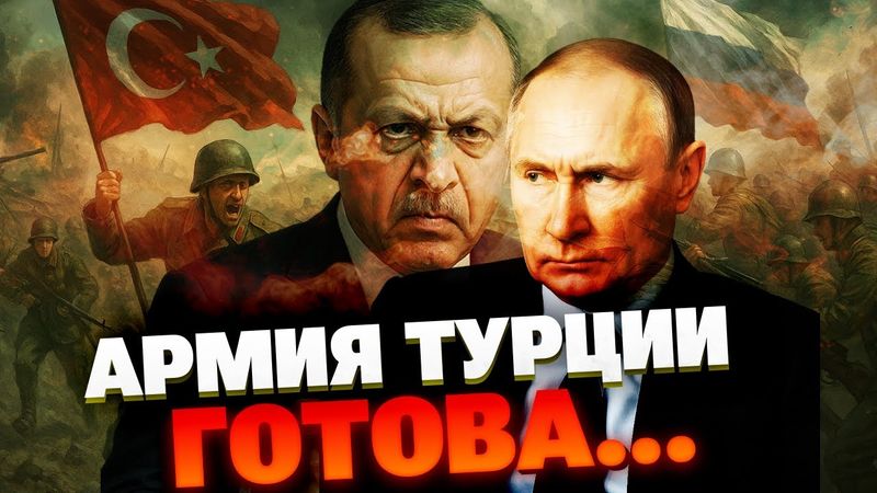 Туреччина на стежці війни: армія Ердогана змете армію Путіна!