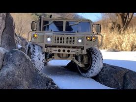 HG P408 HUMMER HUMVEE Off-road Driving 4X4 RC Car No.11