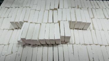 200 Plain Bars | CC Plain Chalk Mass Crush | Oddly Satisfying ASMR