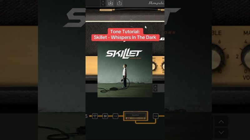Tone Tutorial: Skillet - Whispers In The Dark 🎸