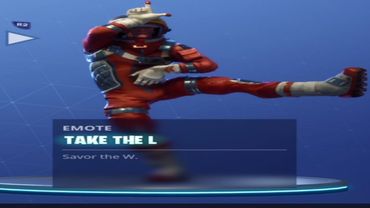 Take The L - Fortnite Battle Royale (Emote)