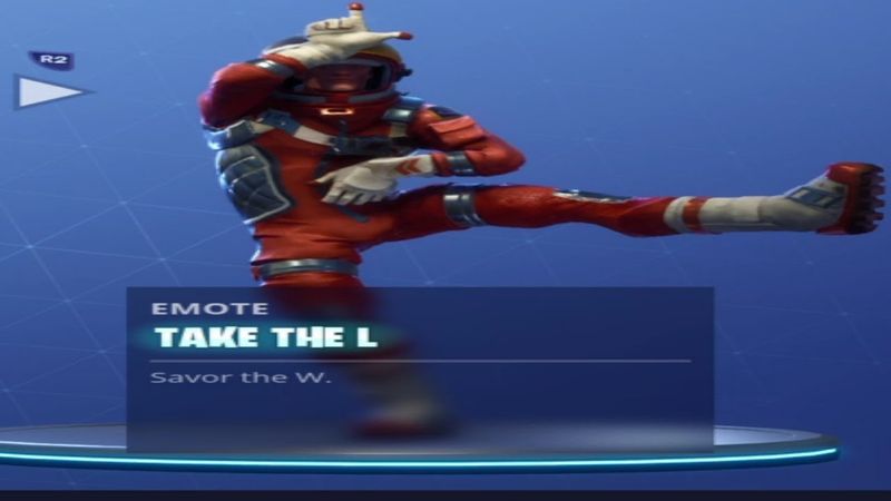 Take The L - Fortnite Battle Royale (Emote)