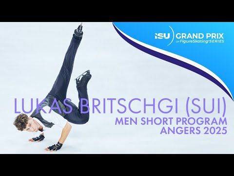 Lukas BRITSCHGI | Programma corto maschile | Angers 2025 | #GPFigura