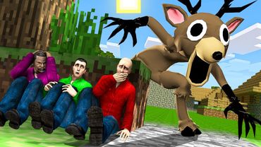 ОЛЕНЬ ИЩЕТ НАС! ПРЯТКИ 99 ДНЕЙ ВЫЖИВАНИЯ В ЛЕСУ В МИРЕ МАЙНКРАФТ В Garry`s Mod